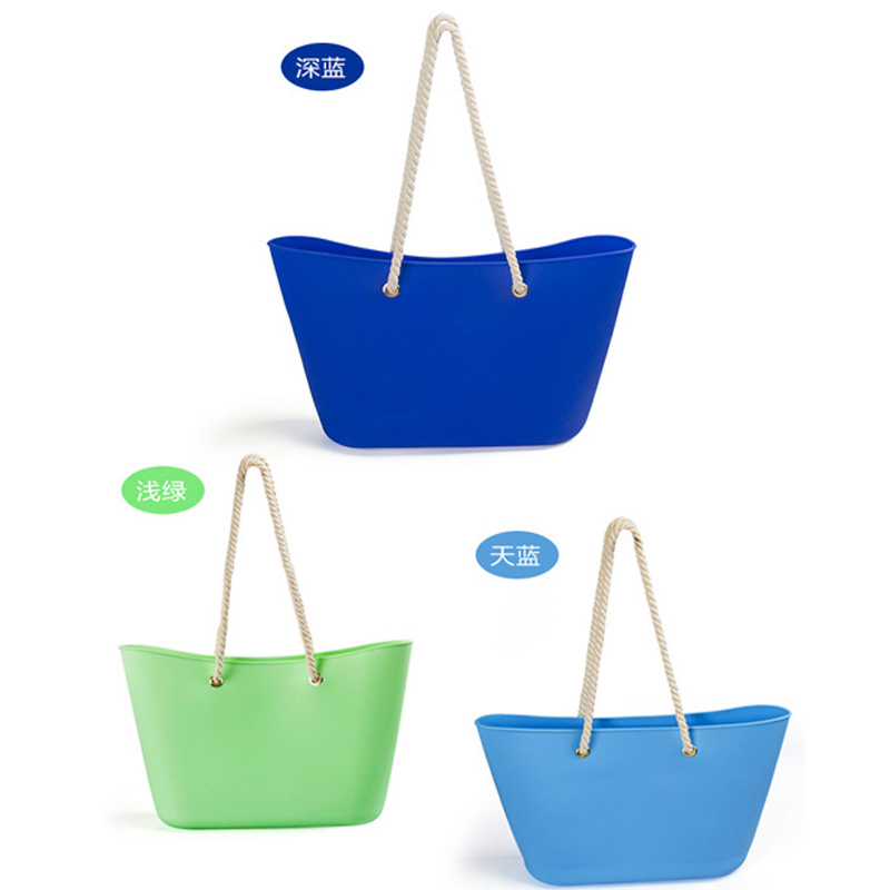 硅膠手提包，硅膠沙灘包廠家定制